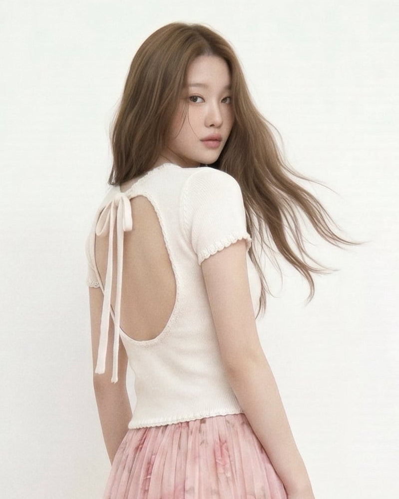 Ribbon Back Knit