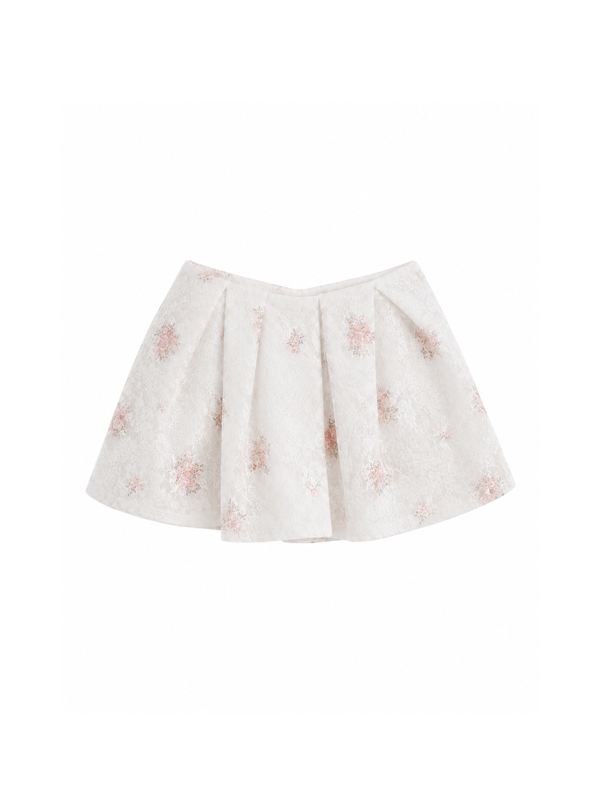 SCULPTED TUCK MINI SKIRT