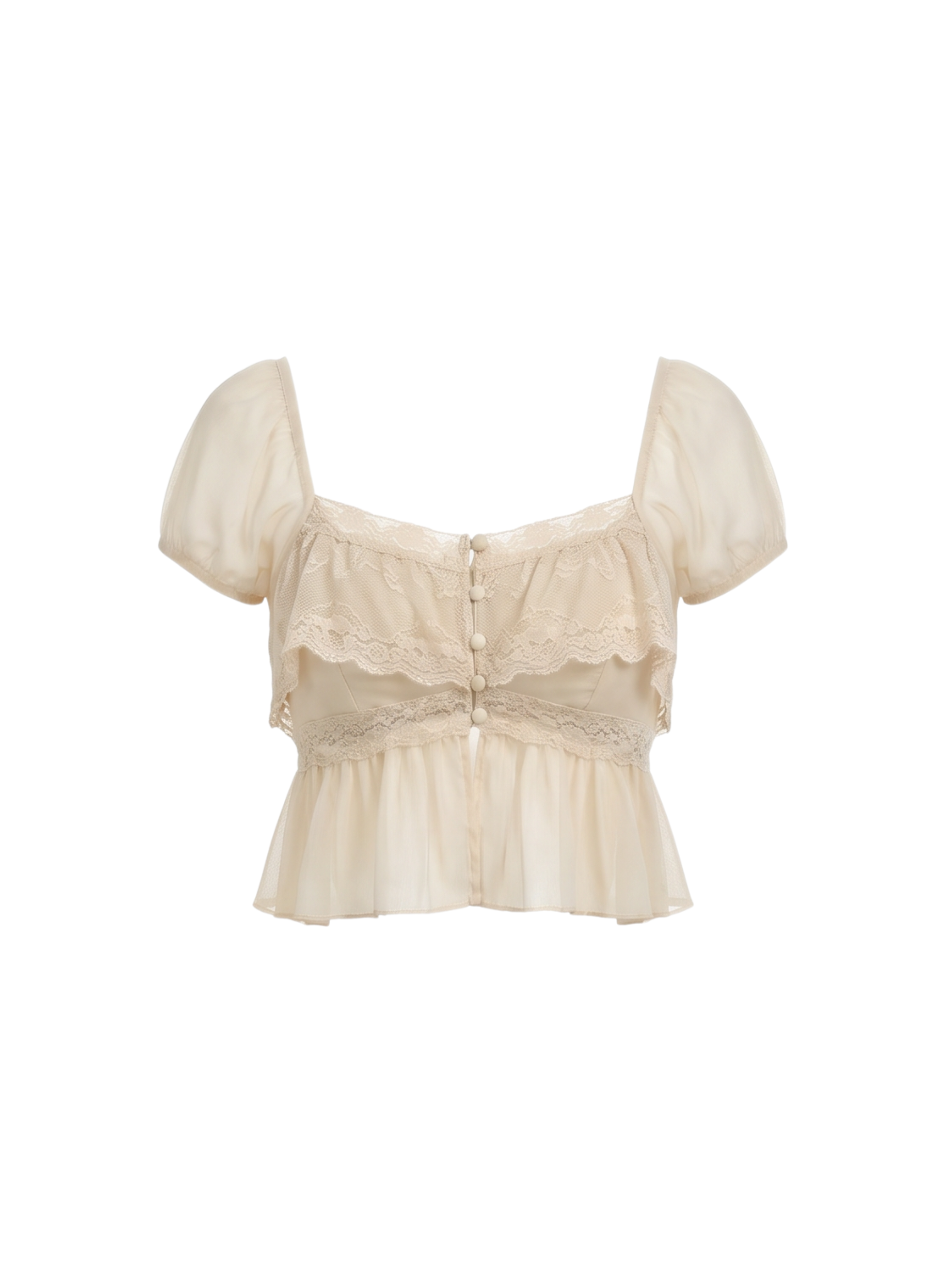 Chiffon Haze Top