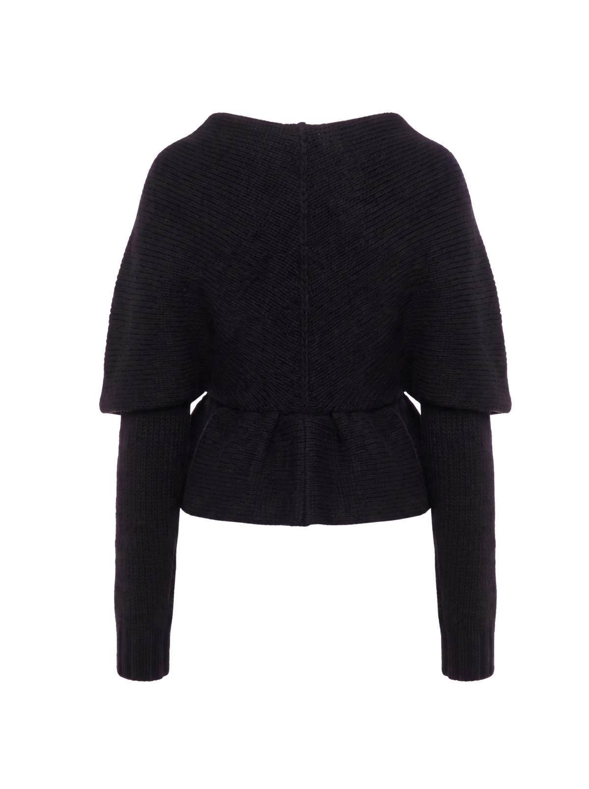 TWIST WRAP KNIT TOP