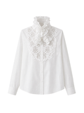 LACE COLLAR BLOUSE