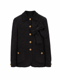 CLASSIC BOW KNIT JACKET